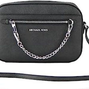 Michael Kors Women's Jet Set Item LARGE EAST WEST CHAIN Crossbody